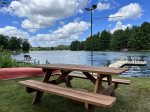 Picnic Table Overlooking the Lake